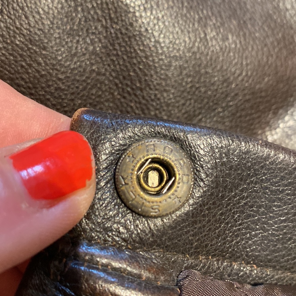 Mens Leather Y2K Bomber Jacket! Like New! Worn 1x! Quilted Liner/Pockets! XL🔥🎄 - Picture 8 of 13